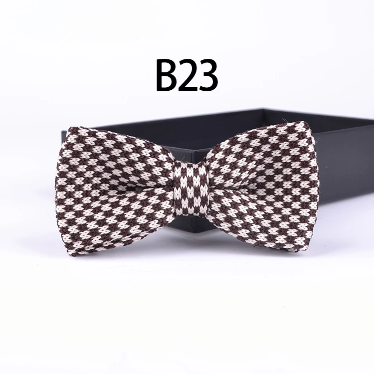 Top Fashion Knitted Bowtie Lovely Gray Plaid Butterfly Male Bow Tie Knit Men Tie For Party
Top Fashion Knitted Bowtie Lovely Gray Plaid Butterfly Male Bow Tie Knit Men Tie For Party