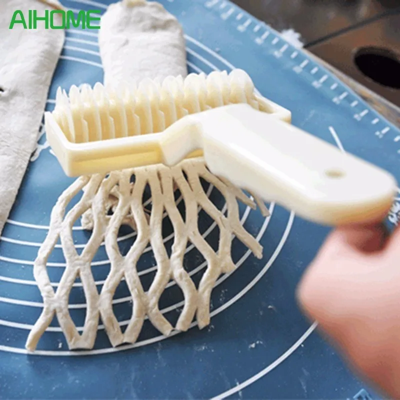 AIHOME Baking Lattice Roller Pie Pizza Cookie Cutter Pastry Tools Bakeware Embossing Dough Roller Lattice Craft Kitchen Tools
AIHOME Baking Lattice Roller Pie Pizza Cookie Cutter Pastry Tools Bakeware Embossing Dough Roller Lattice Craft Kitchen Tools