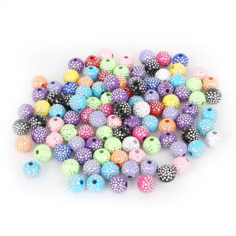 Hot Sale 100 piece/lot 8mm Bright Shiny Round Acrylic Loose Spacer DIY Beads For Jewelry Findings Jewelry making Bracelet
Hot Sale 100 piece/lot 8mm Bright Shiny Round Acrylic Loose Spacer DIY Beads For Jewelry Findings Jewelry making Bracelet