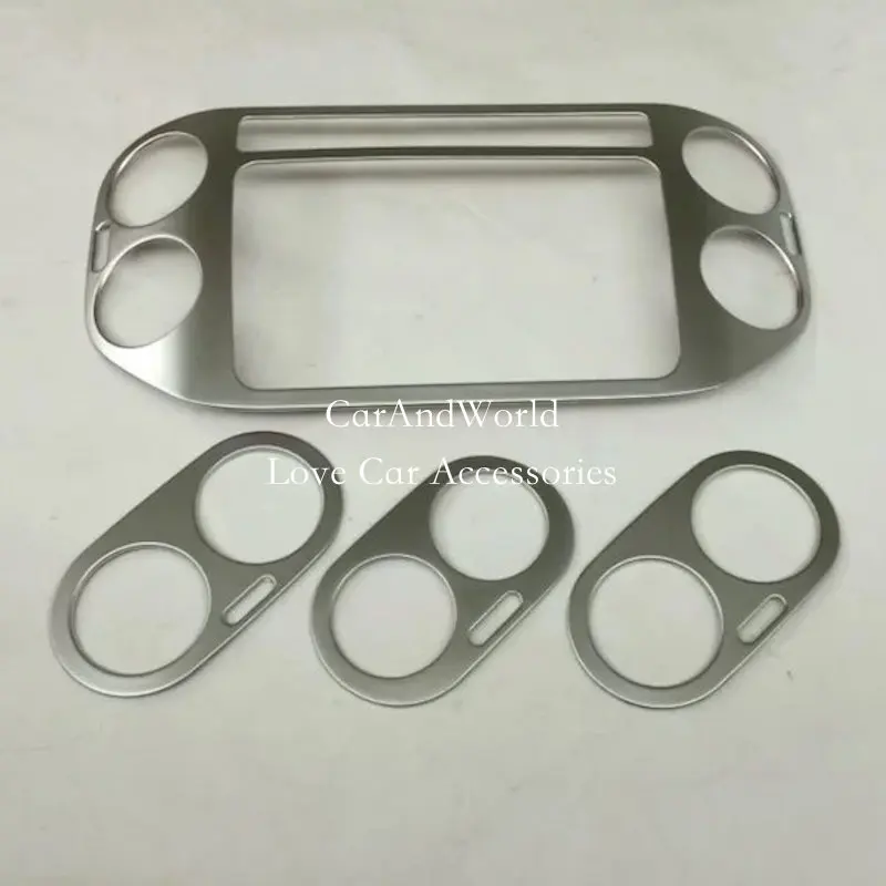 For VW Volkswagen Tiguan 2010-2015 Central Navigation Speaker Air Condition Outlet Panel Cover Trims ABS Chrome Car Accessories
For VW Volkswagen Tiguan 2010-2015 Central Navigation Speaker Air Condition Outlet Panel Cover Trims ABS Chrome Car Accessories