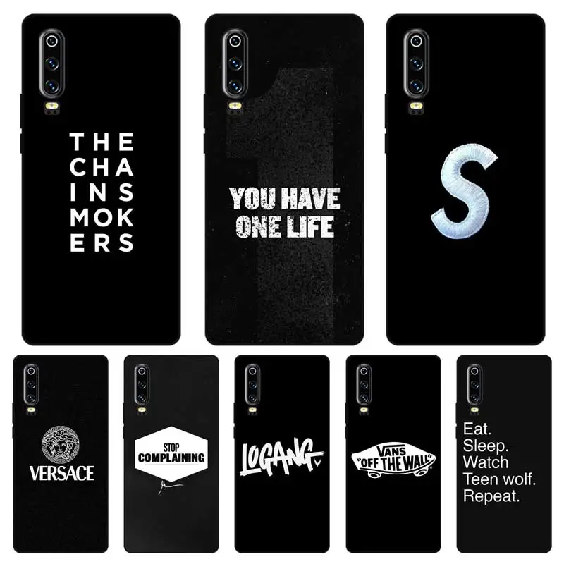 P221 Text Black Black Silicone Case Cover For Huawei P8 P9 P10 P20 P30 Lite Pro P Smart Plus 2017 2019
P221 Text Black Black Silicone Case Cover For Huawei P8 P9 P10 P20 P30 Lite Pro P Smart Plus 2017 2019