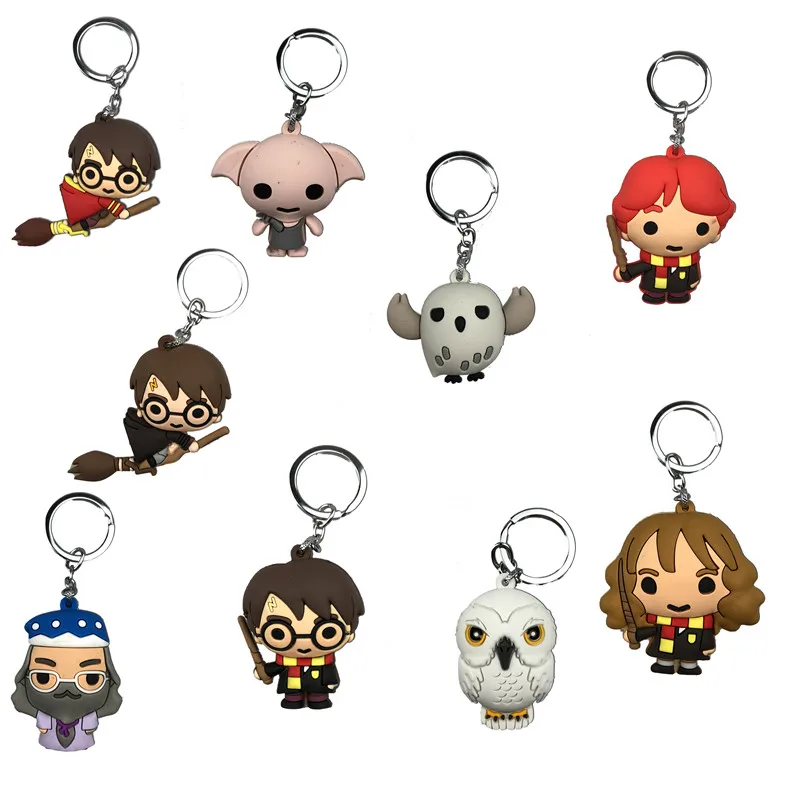 Harri Potter Ron Weasley Hermione Granger Draco Malfoy Cartoon Characters PVC Pendant Keychain Keyring Ornament Cosplay Gift
Harri Potter Ron Weasley Hermione Granger Draco Malfoy Cartoon Characters PVC Pendant Keychain Keyring Ornament Cosplay Gift