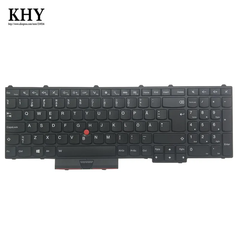 New Original SE SWEDISH/FINNISH backlight Keyboard For ThinkPad P50 P70 Compatible with P51 P71 fru 00PA314 00PA396
New Original SE SWEDISH/FINNISH backlight Keyboard For ThinkPad P50 P70 Compatible with P51 P71 fru 00PA314 00PA396