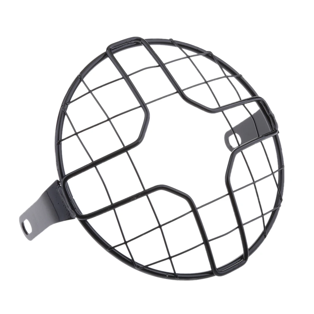 Motorcycle Retro Metal Headlight Lamp Protector Guard Cover for CN CG125 Cubierta de la linterna la couverture des phares