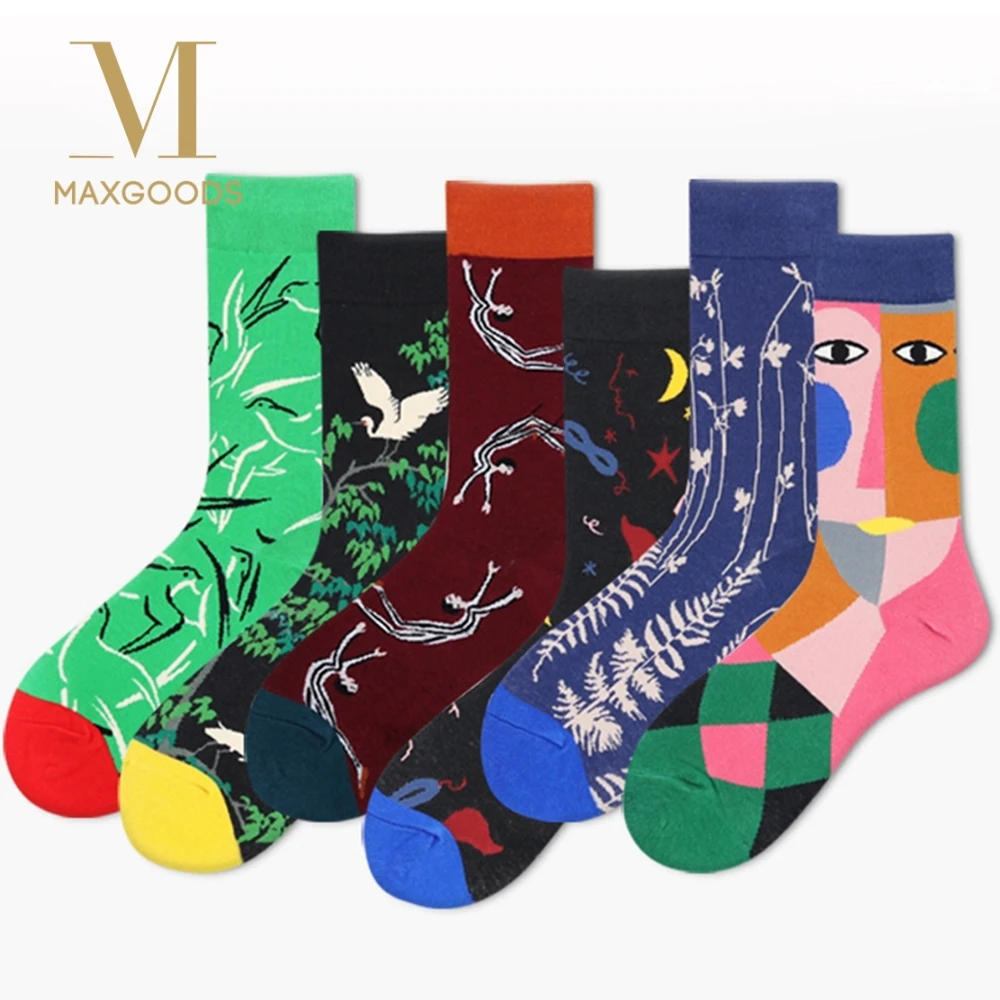 Novelty Funny Art Socks Retro Art Renaissance Character/Women Pattern/Starry Night/Animal Hosiery Cotton Harajuku Unisex Socks
Novelty Funny Art Socks Retro Art Renaissance Character/Women Pattern/Starry Night/Animal Hosiery Cotton Harajuku Unisex Socks