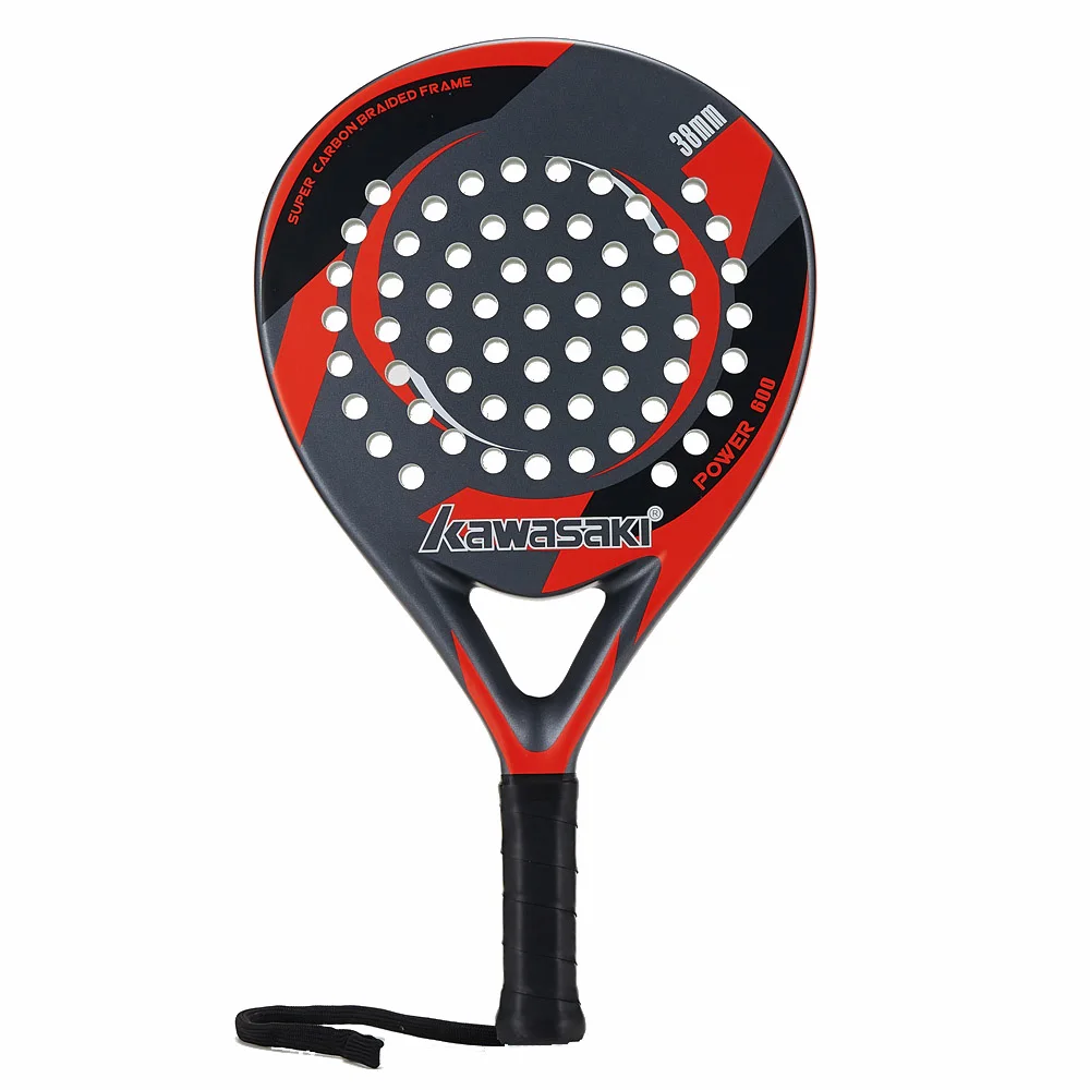 2020 POWER 600 Padel Racquet 38mm Tennis Padell Racket For Junior