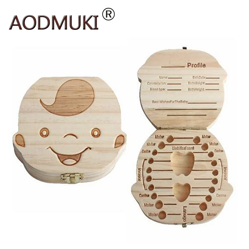 Aodmuki Creative Gift Wood Baby Girl Boy Tooth Organizer Boxes Save Deciduous Teeth Storage Keepsakes Collecting
Aodmuki Creative Gift Wood Baby Girl Boy Tooth Organizer Boxes Save Deciduous Teeth Storage Keepsakes Collecting