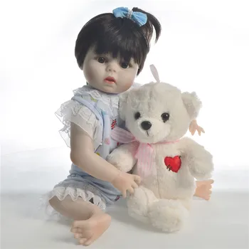 Sweet girl bb reborn 19" 46cm bebes reborn corpo de silicone inteiro bonecas reborn babies toys for children gift
Sweet girl bb reborn 19" 46cm bebes reborn corpo de silicone inteiro bonecas reborn babies toys for children gift