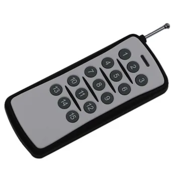 15 CH Channels 15CH RF Wireless Remote Control,315/433 MHZ Transmitter Soldering Code PT2262
15 CH Channels 15CH RF Wireless Remote Control,315/433 MHZ Transmitter Soldering Code PT2262