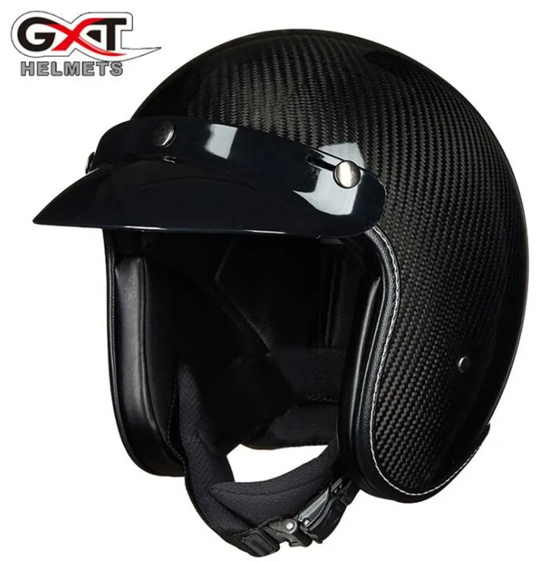 GXT Carbon Fiber Motorcycle Helmet Vintage Retro Motorbike Cruiser Scooter Chopper Biker 3/4 Open Face Helmet Moto Helmet DOT
GXT Carbon Fiber Motorcycle Helmet Vintage Retro Motorbike Cruiser Scooter Chopper Biker 3/4 Open Face Helmet Moto Helmet DOT