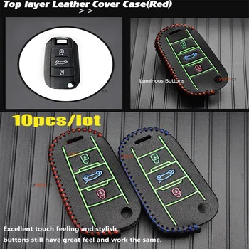 Luminous Leather Auto Key Case Bag For peugeot 207/301/308/309/408/508/807/2008/3008/4007 10pcs
Luminous Leather Auto Key Case Bag For peugeot 207/301/308/309/408/508/807/2008/3008/4007 10pcs