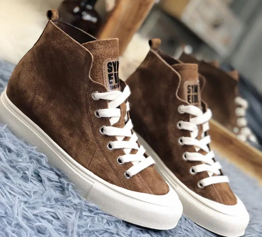 Autumn new Korean version of the high help sand shoes 
Autumn new Korean version of the high help sand shoes