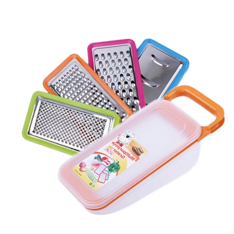 7 in 1 Multi Function Vegetable Graters Stainless Steel Plastic Kitchen Tools Slicer Vegetable Cutter FG
7 in 1 Multi Function Vegetable Graters Stainless Steel Plastic Kitchen Tools Slicer Vegetable Cutter FG