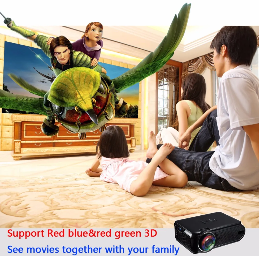 Vivicine Newest Android 6.0 Projector (6)