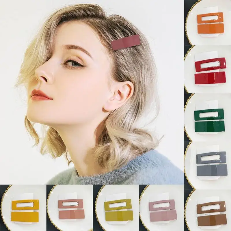 Ins Fashion Candy Color Acrylic Hair Clips Solid Color Hairpins For Women Girl Korean Hair Accessories Sweet Girl Party Supplies
Ins Fashion Candy Color Acrylic Hair Clips Solid Color Hairpins For Women Girl Korean Hair Accessories Sweet Girl Party Supplies