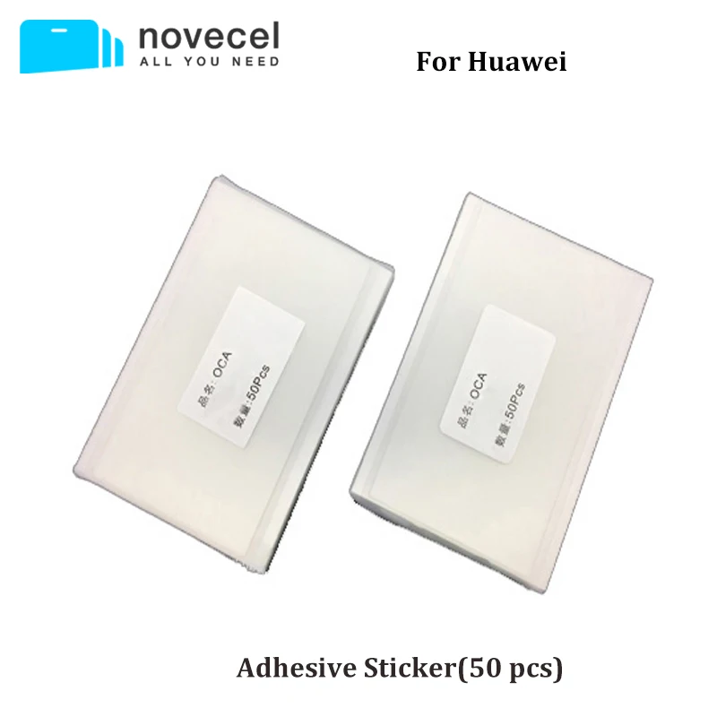 50Pcs OCA Optical Clear Adhesive Sticker for Huawei Mate 20 Pro/ P20 Lite /Y7 2018 /P10 Lite /Honor 9 - 250um
50Pcs OCA Optical Clear Adhesive Sticker for Huawei Mate 20 Pro/ P20 Lite /Y7 2018 /P10 Lite /Honor 9 - 250um