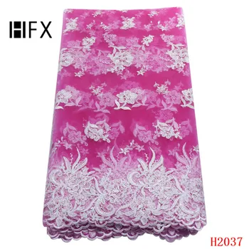 HFX African Lace Fabric 2019 Pink Embroidery French Tulle Lace Fabric High Quality Wedding Dress Net Lace with Rhinestones X2037
HFX African Lace Fabric 2019 Pink Embroidery French Tulle Lace Fabric High Quality Wedding Dress Net Lace with Rhinestones X2037