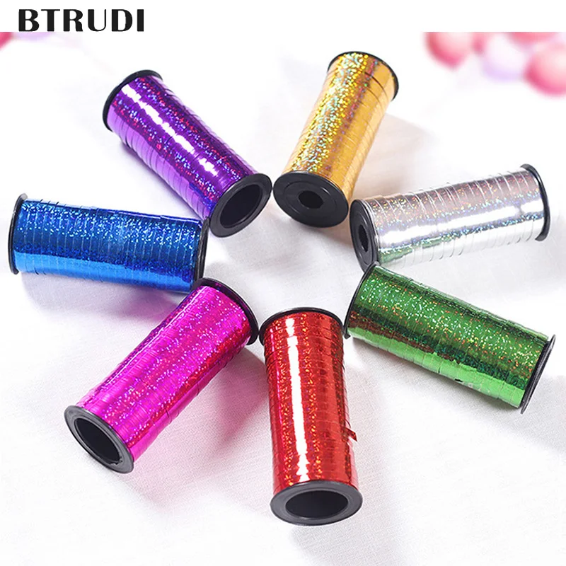 BTRUDI 1pc balloon ribbon 100 yards Birthday Party Wedding Engagement cake rope balloon tie rope balloon Laser ribbon
BTRUDI 1pc balloon ribbon 100 yards Birthday Party Wedding Engagement cake rope balloon tie rope balloon Laser ribbon