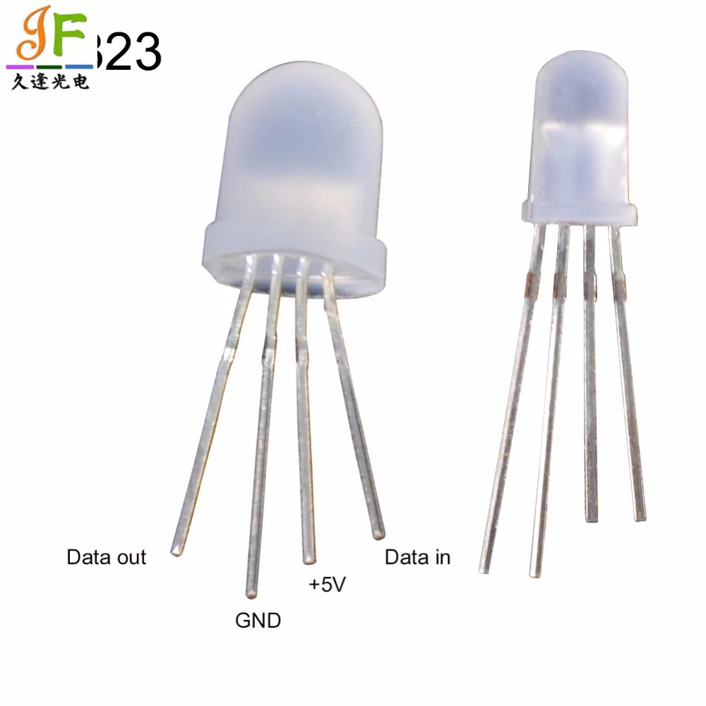 Fast shipping 500pcs/1000pcs WS2811 APA106 P9823 F5 5mm F8 8mm Round RGB LED chipset Full color LED Chip 5V Pack
Fast shipping 500pcs/1000pcs WS2811 APA106 P9823 F5 5mm F8 8mm Round RGB LED chipset Full color LED Chip 5V Pack