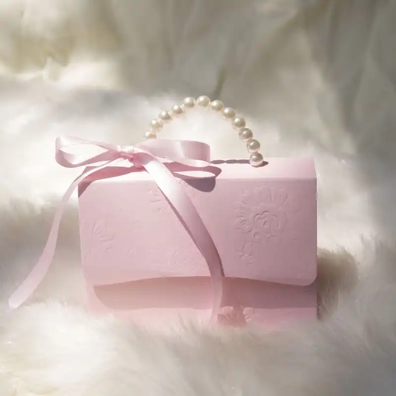 pink baby shower gift bags