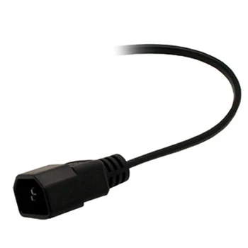 IEC 320 C14 to European 2pin female Power Cable for UPS PDU device L-32CM Black
IEC 320 C14 to European 2pin female Power Cable for UPS PDU device L-32CM Black