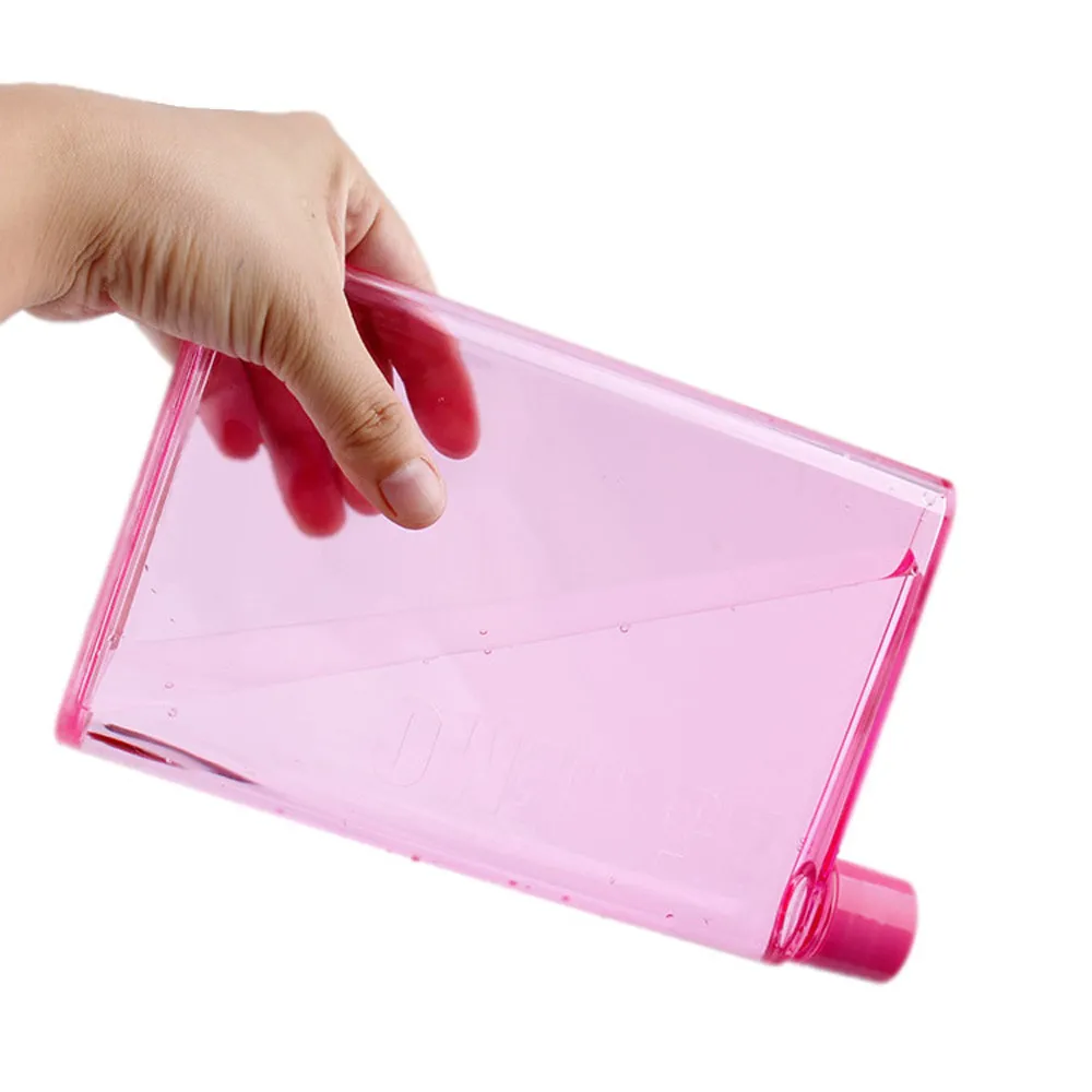New Fashion Water Bottle Portable Clear Book Portable Paper Pad Water Bottle Flat Drinks Kettle Travel Hiking Drinks Bottle
New Fashion Water Bottle Portable Clear Book Portable Paper Pad Water Bottle Flat Drinks Kettle Travel Hiking Drinks Bottle
