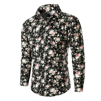 Mens Hipster Floral Print Hawaiian Shirt 2018 Autumn New Long Sleeve Dress Shirts Men Club Party Prom Shirt Camisa Masculina 3XL
Mens Hipster Floral Print Hawaiian Shirt 2018 Autumn New Long Sleeve Dress Shirts Men Club Party Prom Shirt Camisa Masculina 3XL