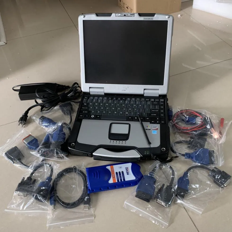 NEXIQ Auto Heavy Duty Truck Scanner tool NEXIQ USB Link Nexiq 125032 USB Link software with laptop cf30 touch pc cables full set
NEXIQ Auto Heavy Duty Truck Scanner tool NEXIQ USB Link Nexiq 125032 USB Link software with laptop cf30 touch pc cables full set