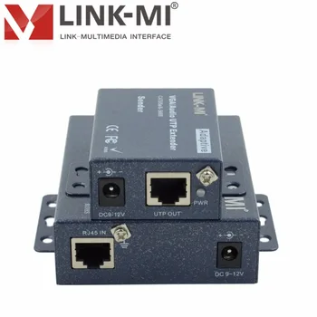 LINK-MI 300m Audio VGA Extender Transmitter and Receiver Over Cat5/5e/6 UTP RJ45 Lan Cable Support Resolutions to 1920x1440
LINK-MI 300m Audio VGA Extender Transmitter and Receiver Over Cat5/5e/6 UTP RJ45 Lan Cable Support Resolutions to 1920x1440