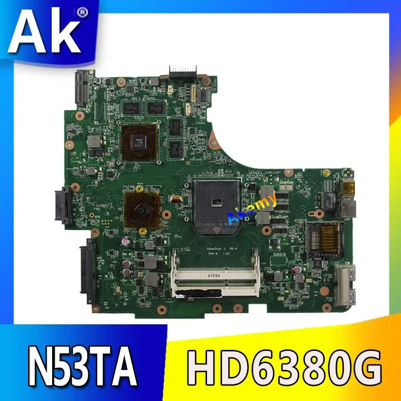 Akemy N53TA Laptop motherboard for ASUS N53TA N53TK N53T N53 Test original mainboard
Akemy N53TA Laptop motherboard for ASUS N53TA N53TK N53T N53 Test original mainboard