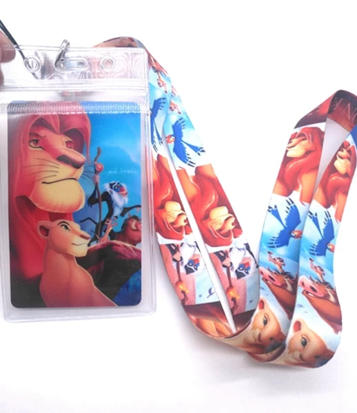 1 Pcs Cartoon Lion king Named Card Holder Identity Badge with Lanyard Neck Strap Card Bus ID Holders With Key Chain Gift
1 Pcs Cartoon Lion king Named Card Holder Identity Badge with Lanyard Neck Strap Card Bus ID Holders With Key Chain Gift