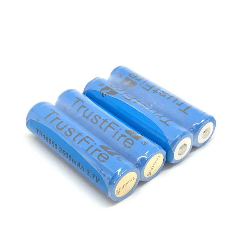8pcs/lot TrustFire Protected TR18650 2500mAh 3.7V Rechargeable Battery Li-ion Batteries with PCB Power Source for LED Flashlight
8pcs/lot TrustFire Protected TR18650 2500mAh 3.7V Rechargeable Battery Li-ion Batteries with PCB Power Source for LED Flashlight