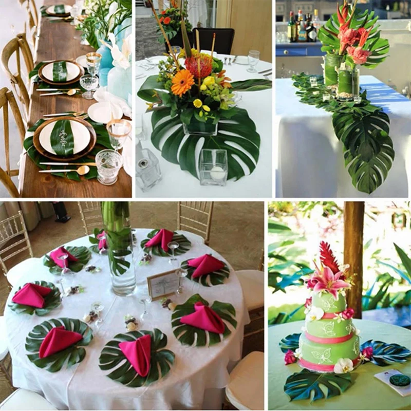 Cloth Summer Artificial Palm Leaves Simulation Leaf Beautifu Wedding Tropical Environmental Table Decoration Party Beach Home
Cloth Summer Artificial Palm Leaves Simulation Leaf Beautifu Wedding Tropical Environmental Table Decoration Party Beach Home
