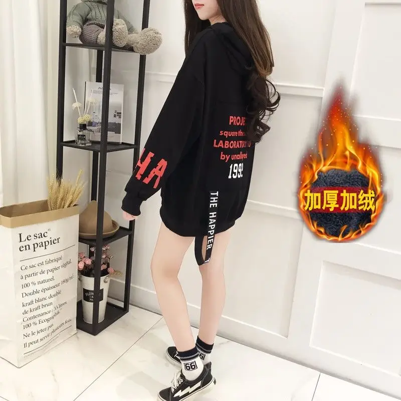 High Quality Women Hoodies Spring Autumn Fashion Letters Print Long Sleeve Hooded Sweatshirts Woman Loose Women Pullovers
High Quality Women Hoodies Spring Autumn Fashion Letters Print Long Sleeve Hooded Sweatshirts Woman Loose Women Pullovers