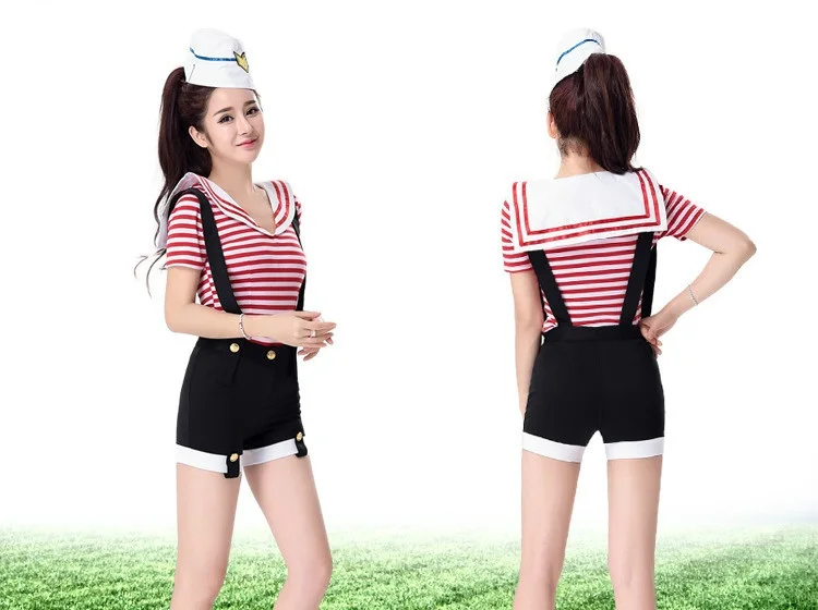Sexy Girl Cheerleaders Costume Top Skirts Set Uniform Cheerleader Schoolgirl Lingerie Dirndl School Girl Costumes Women Cosplay (2)