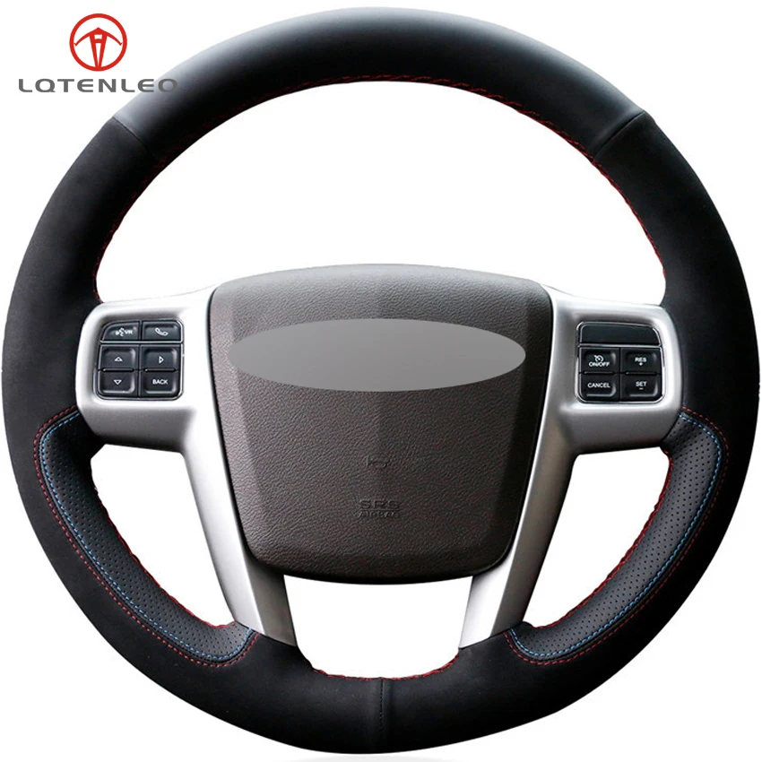 LQTENLEO Black Leather Suede DIY Car Steering Wheel Cover For Chrysler 300C 200 Grand Voyager 2010-2014 Lancia Flavia 2010-2018
LQTENLEO Black Leather Suede DIY Car Steering Wheel Cover For Chrysler 300C 200 Grand Voyager 2010-2014 Lancia Flavia 2010-2018