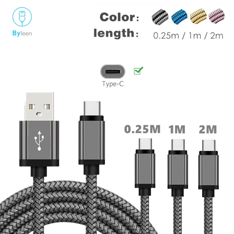 3FT 6FT Long Type C Fast Charger Cable for Xiaomi mi 9 mi8 SE Redmi Note 7 Pro Black Shark 2 Samsung S10 Plus S9 S8 Nova 4 USB C
3FT 6FT Long Type C Fast Charger Cable for Xiaomi mi 9 mi8 SE Redmi Note 7 Pro Black Shark 2 Samsung S10 Plus S9 S8 Nova 4 USB C