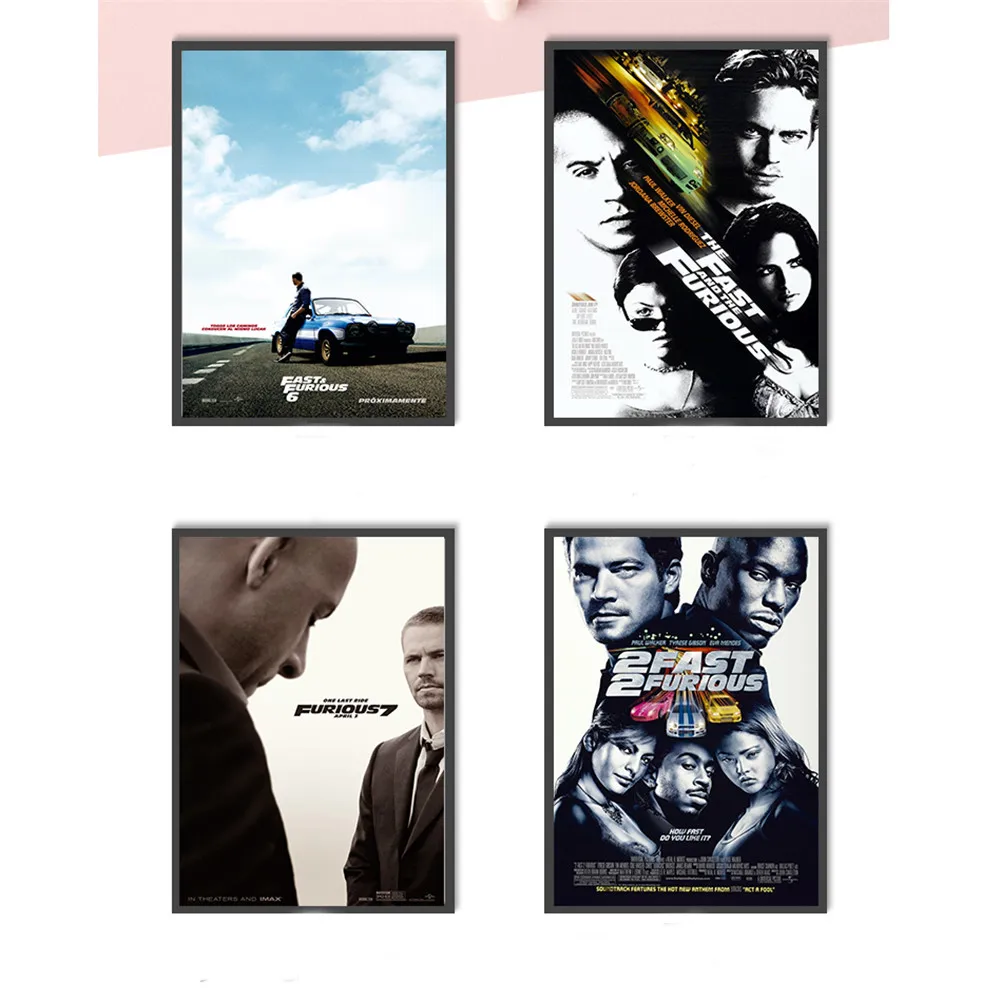 Classic Movie Fast and Furious Posters High Definition Paul Walker Wall Picture for Living Room Home Decoration Kids Room Decor
Classic Movie Fast and Furious Posters High Definition Paul Walker Wall Picture for Living Room Home Decoration Kids Room Decor
