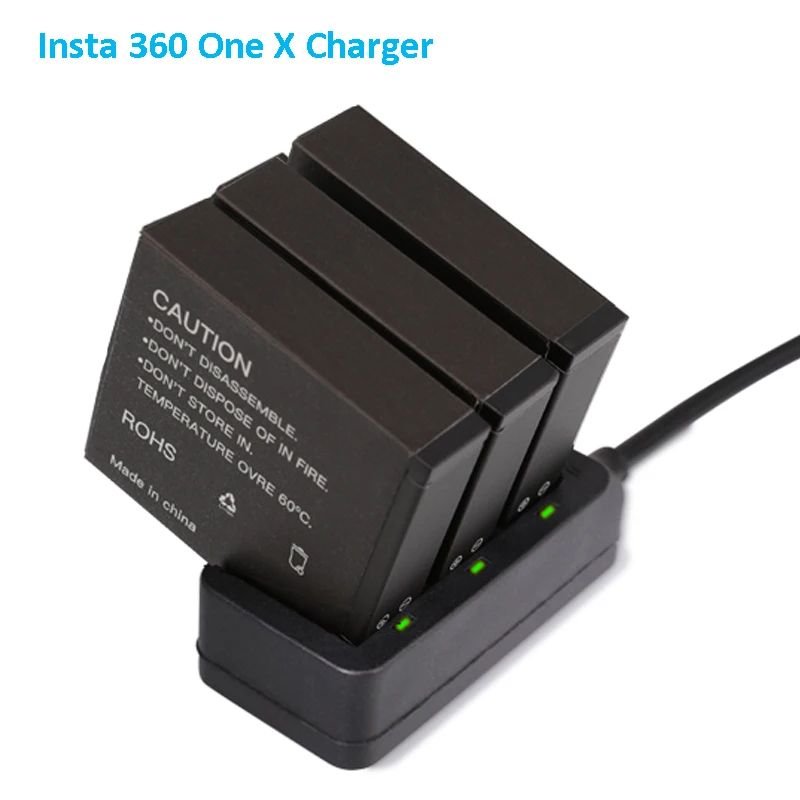3in1 USB Charging Port for Insta360 ONE X Battery Fast Charger Charging Hub For Insta 360 Camera Portable Three Battery Charger
3in1 USB Charging Port for Insta360 ONE X Battery Fast Charger Charging Hub For Insta 360 Camera Portable Three Battery Charger