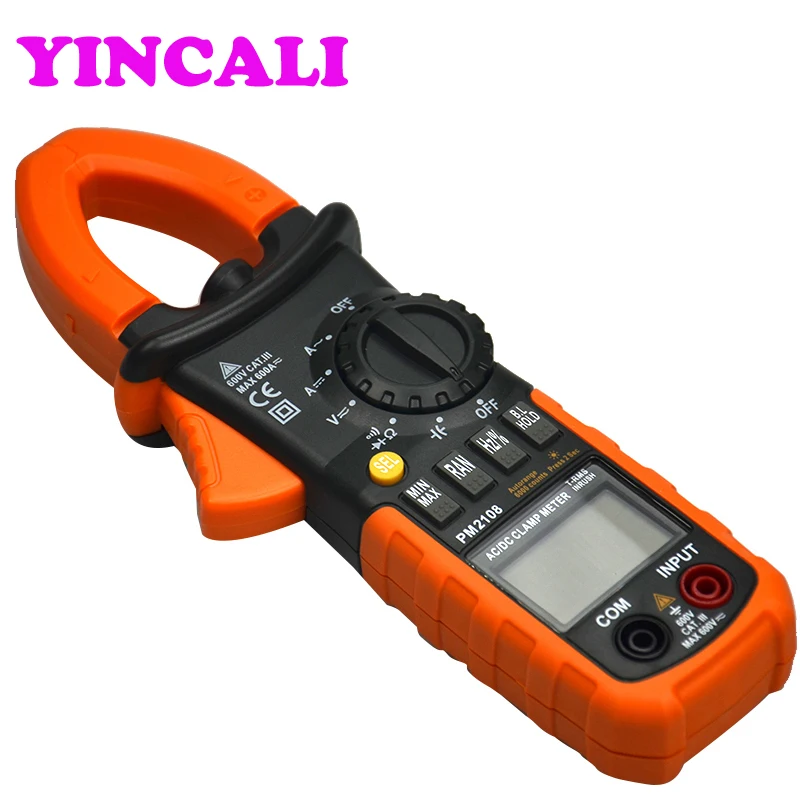 2 PCS/lot AC/DC Digital Clamp Meter PM2108 True RMS Capacitance Frequency Voltage Current Resistance Clamp Meter Tester
2 PCS/lot AC/DC Digital Clamp Meter PM2108 True RMS Capacitance Frequency Voltage Current Resistance Clamp Meter Tester