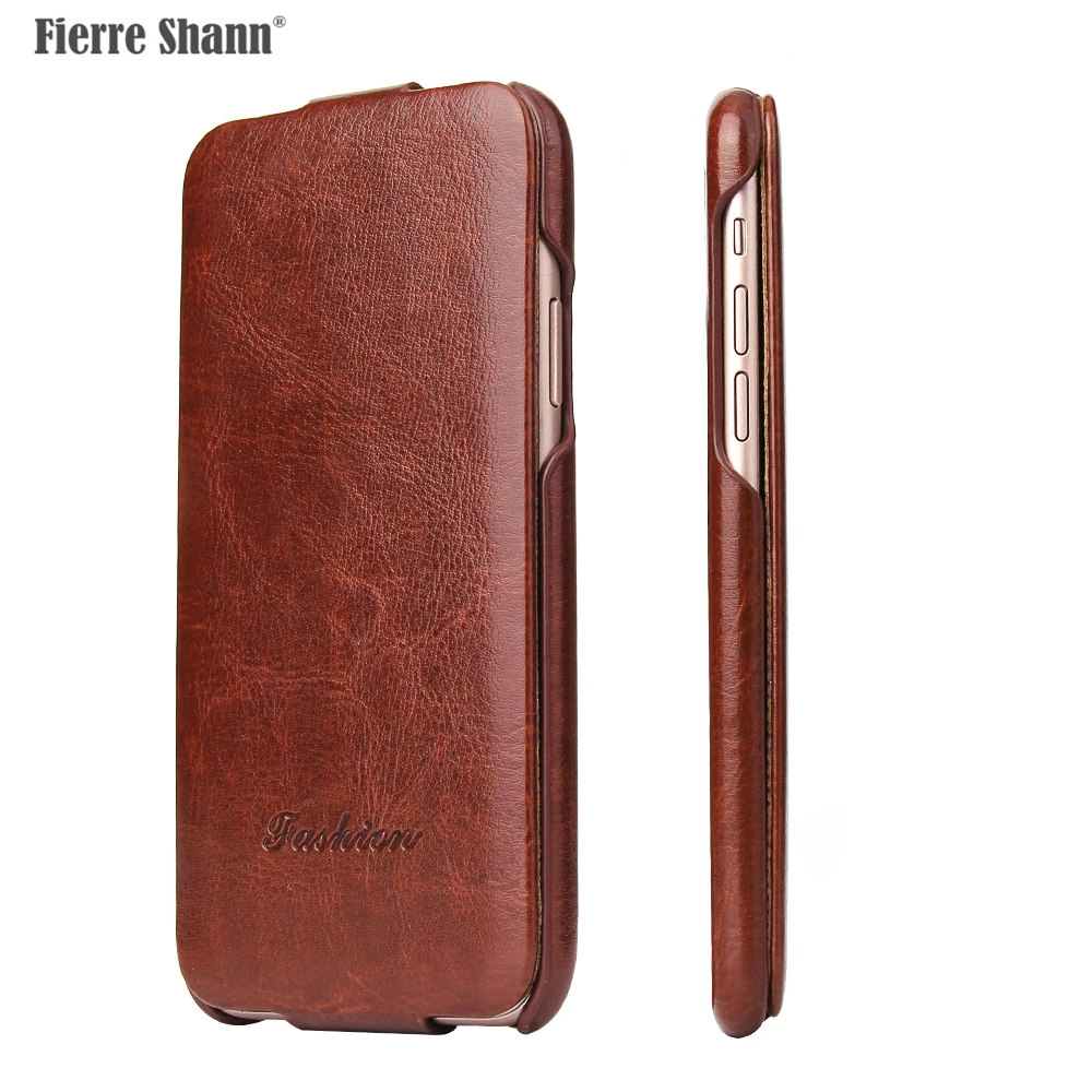 Fierre Shann Vertical Flip High Quality Leather Cover Case for Apple iPhone X XR XS Max 5 6 7 8 Phone Protector Fundas Coque Bag
Fierre Shann Vertical Flip High Quality Leather Cover Case for Apple iPhone X XR XS Max 5 6 7 8 Phone Protector Fundas Coque Bag