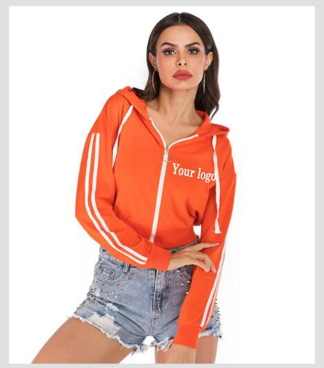 Autumn and winter woman solid hooded long sleeve zipper cardigan Sweatshirt hoodie Running custom printed diy logo text orange
Autumn and winter woman solid hooded long sleeve zipper cardigan Sweatshirt hoodie Running custom printed diy logo text orange