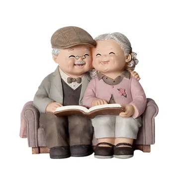 Home Decor Creative Grandparents Lover Figurines Miniature Ornaments Resin Crafts Old Parents Wedding Gifts Anniversary Gifts
Home Decor Creative Grandparents Lover Figurines Miniature Ornaments Resin Crafts Old Parents Wedding Gifts Anniversary Gifts