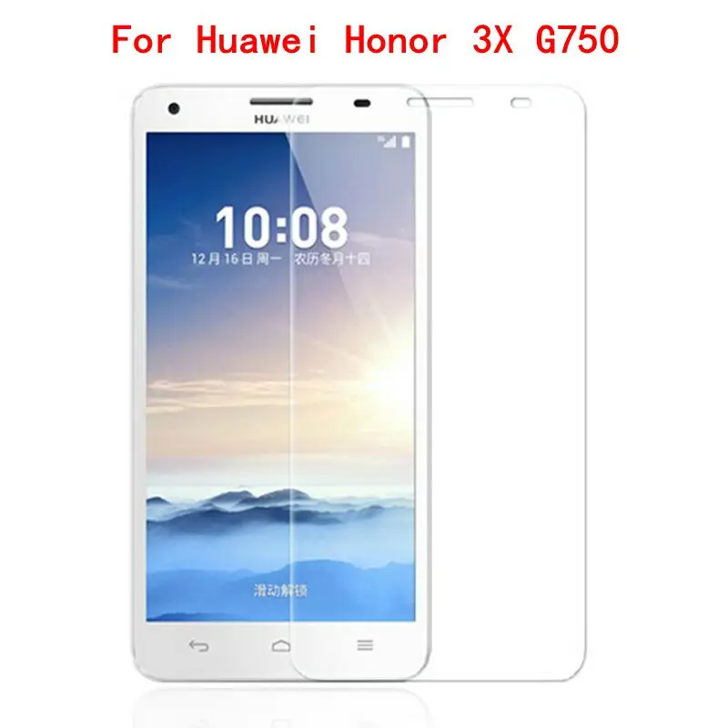 Original Tempered Glass For Huawei Honor 3X Screen Protector Toughened protective film For G750 glass
Original Tempered Glass For Huawei Honor 3X Screen Protector Toughened protective film For G750 glass