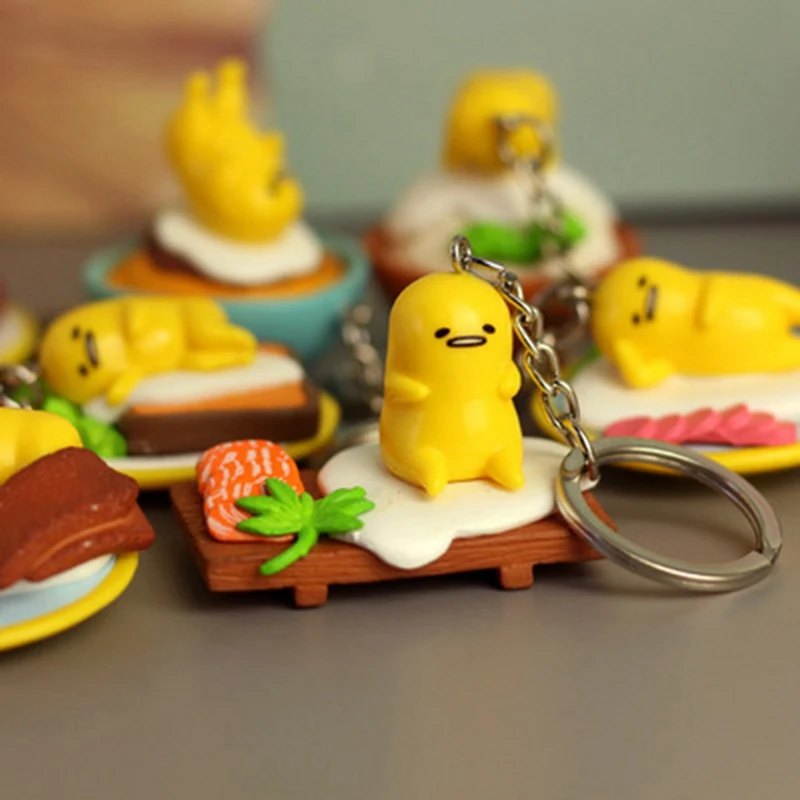 1PC Funny lazy egg yolk king doll key circle pendant accessories cute and lovely keychain
1PC Funny lazy egg yolk king doll key circle pendant accessories cute and lovely keychain
