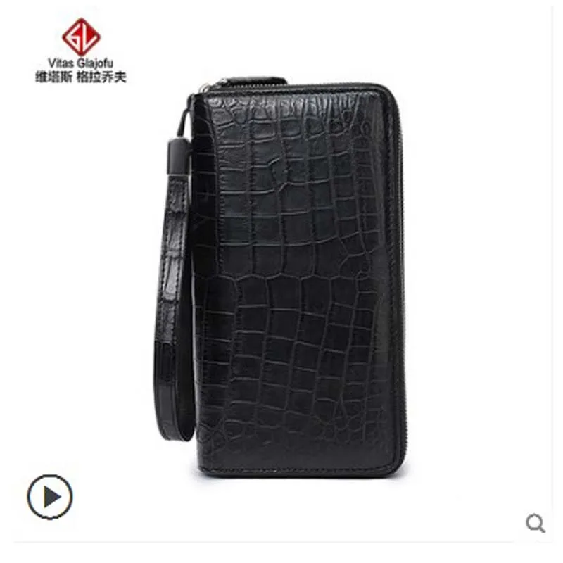 weitasi new Crocodile leather men's bag leisure large capacity double zipper handbag manufacturers direct sales
weitasi new Crocodile leather men's bag leisure large capacity double zipper handbag manufacturers direct sales