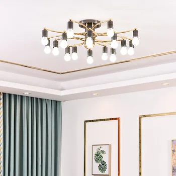Led ceiling lights iron hanging lamp modern bedroom living room E27 lighting surface mounting 60/80W loft home light
Led ceiling lights iron hanging lamp modern bedroom living room E27 lighting surface mounting 60/80W loft home light