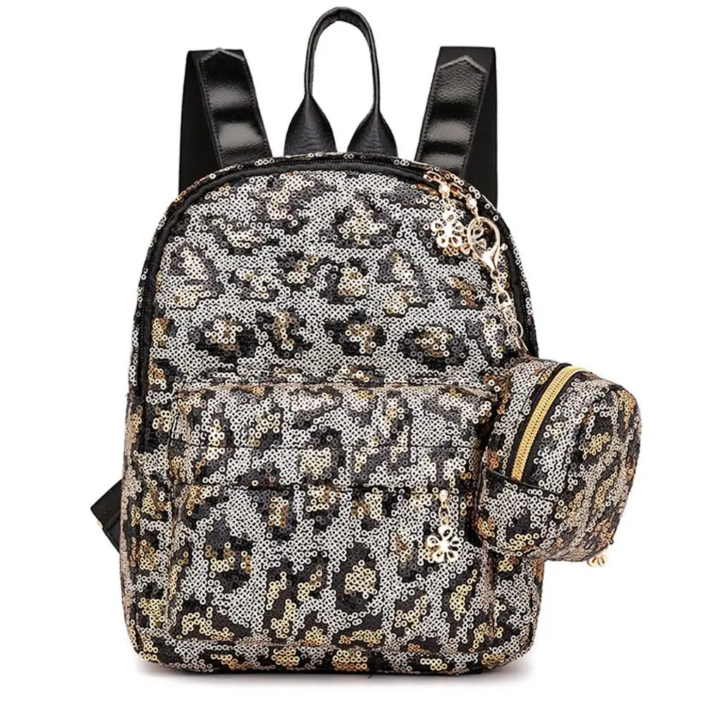 Backpack Leopard Backpack bag new summer bags for women 2019 Women Sequin leather School Travel Backpack+Clutch bolsos mujer#W
Backpack Leopard Backpack bag new summer bags for women 2019 Women Sequin leather School Travel Backpack+Clutch bolsos mujer#W