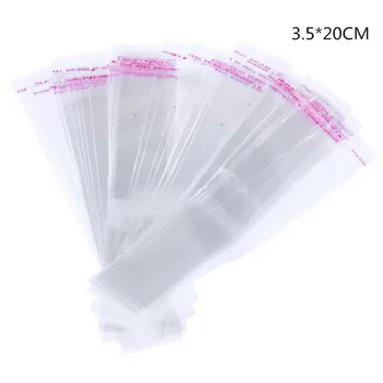 200PCS/LOT 3.5*20CM Transparent Bracelet Necklace Packing Bag OPP Self Adhesive Seal Bag Plastic Storage Bags
200PCS/LOT 3.5*20CM Transparent Bracelet Necklace Packing Bag OPP Self Adhesive Seal Bag Plastic Storage Bags