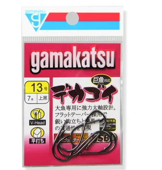 5pcs/lot Gamakatsu gamma Katz hook thunder giant barbed hook hook sturgeon Creek 
5pcs/lot Gamakatsu gamma Katz hook thunder giant barbed hook hook sturgeon Creek